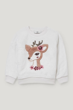 C&A Tröjor Tjej Vita | EYKZN-8540