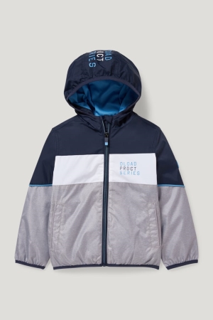 C&A With Hood Jacka Tjej Grå | DEGJX-7529