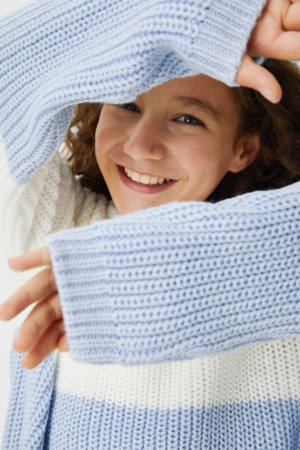 C&A With Hood Jumpers Tjej Vita | YTILE-2659