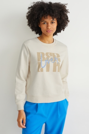 C&A With Recycled Polyester Tröjor Dam Vita | EFBSK-1530