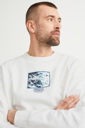 C&A With Recycled Polyester Tröjor Herr Vita | HFNQK-2051