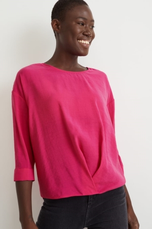 C&A With Tencel™ Modal Fibres Blusar Dam Rosa | HNMTZ-6815